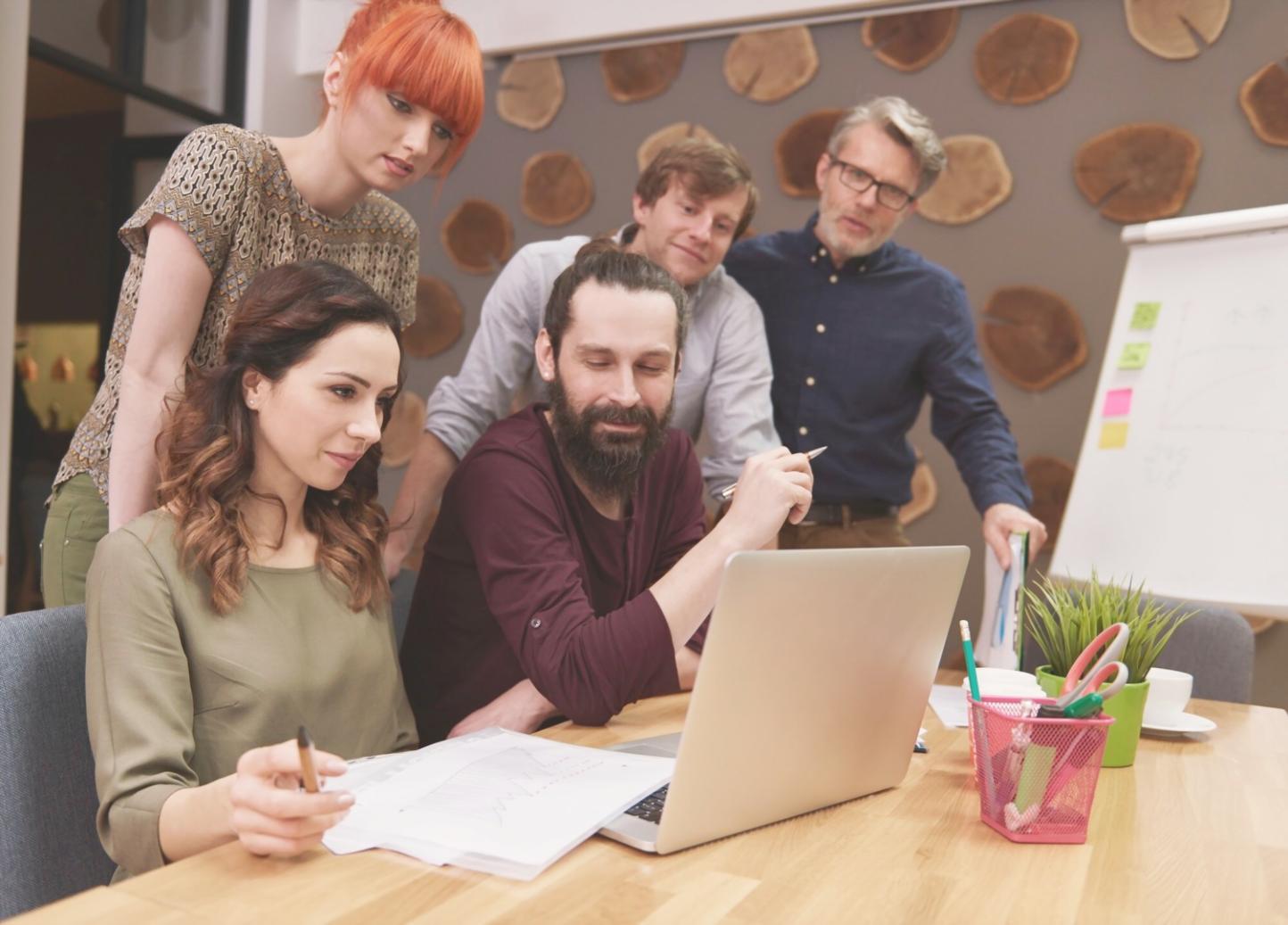 Professional consultation session with Vorenyxalo advisors reviewing business strategy documents